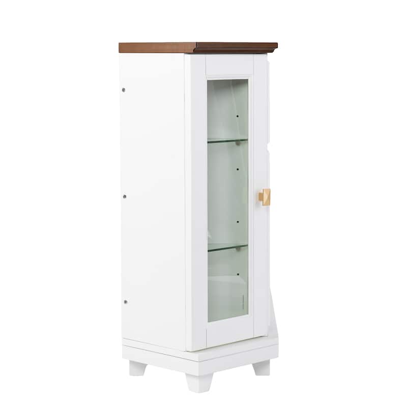 SEI Furniture Daventry Electric Media Fireplace w/ Storage