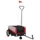 preview thumbnail 31 of 31, vidaXL Bike Trailer Kids Bicycle Cargo Trailer Cart Wagon with Tow Bar Iron