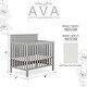 preview thumbnail 2 of 5, Dream On Me Ava 4-in-1 Convertible Mini Crib