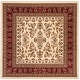 preview thumbnail 97 of 140, SAFAVIEH Lyndhurst Kuralay Traditional Oriental Rug 6' Square - Ivory/Red - Square