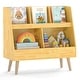 preview thumbnail 3 of 28, Costway 5-Cube Kids Bookshelf and Toy Organizer Wooden Storage - See Details Beige