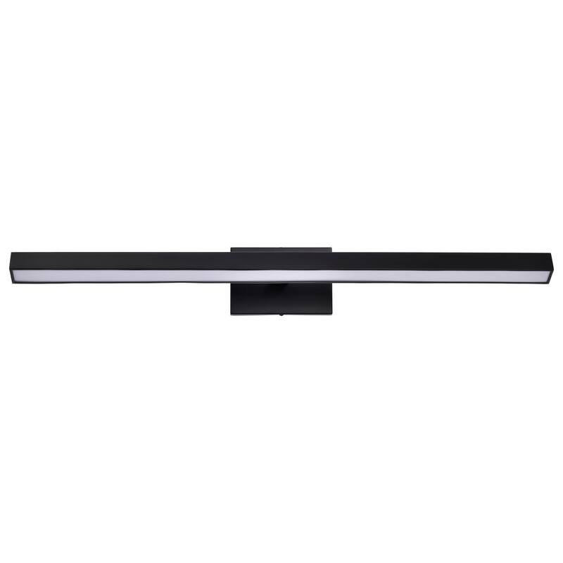 Mila 3 Foot LED Picture Light 3 CCT Selectable Black Finish Acrylic Lens