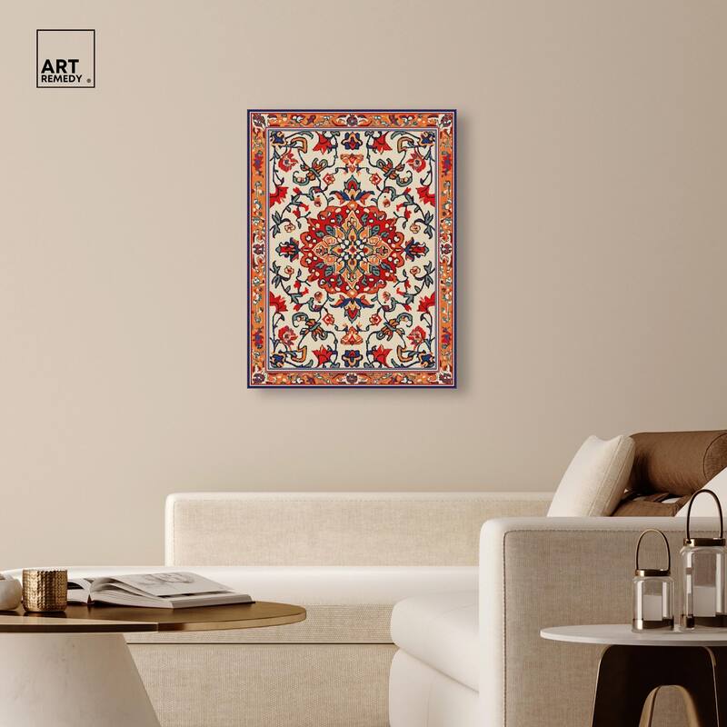 Morrocan Garden II Canvas by Art Remedy, Gallery Wrapped