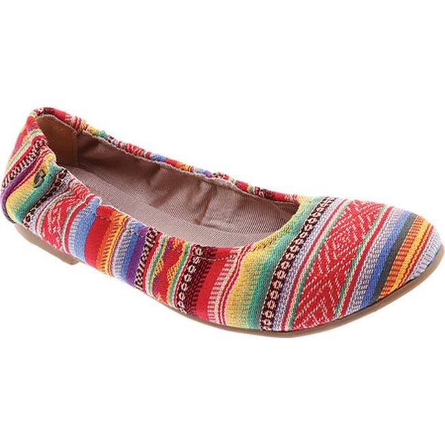 minnetonka women's anna ballet flats