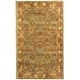 preview thumbnail 38 of 40, SAFAVIEH Handmade Heritage Alexia Traditional Oriental Wool Rug 3' x 5' - Green/Gold - Rectangle