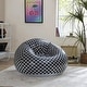 preview thumbnail 19 of 17, Urban Lifestyle Inflatable Chair, Retro Checkered Design