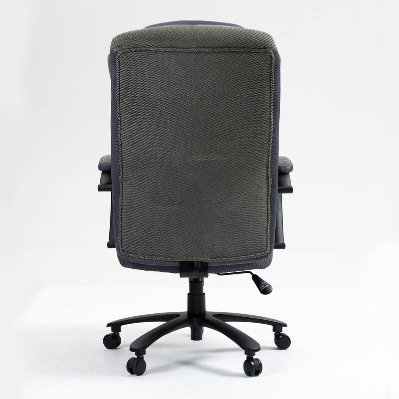 Modern High-Back Office Chair with Adjustable Height, Skin-Friendly Cotton Fabric Material, for Home Offices