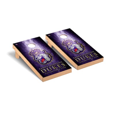 James Madison JMU Dukes Museum Cornhole Board Set