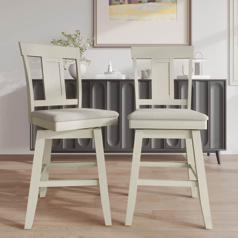 CraftPorch Luxury Swivel Counter Chair