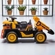 preview thumbnail 4 of 27, 24V 2-Seater Electric Ride-On Dump Car for Kids Ages 3+, 400W Motor, Remote Control, MP3, Bluetooth, Lights & Rear Shovel