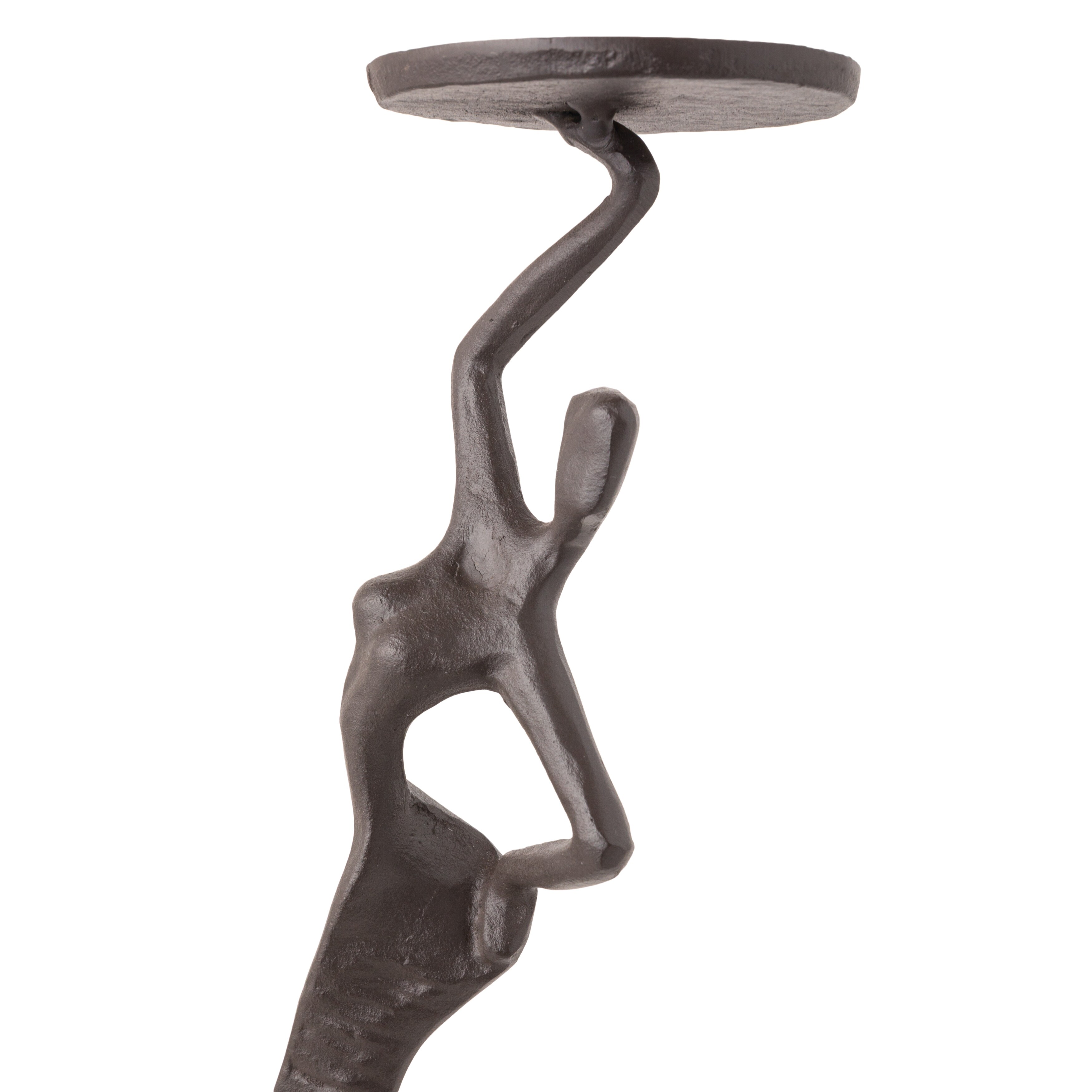 Fancy Lady Cast Iron Double Candle Holder - Bed Bath & Beyond - 32073508