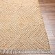 preview thumbnail 3 of 5, Deonne Handmade Jute & Wool Area Rug