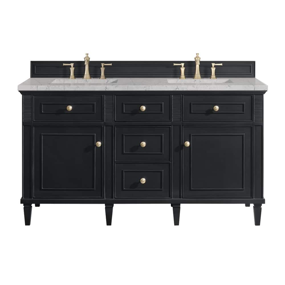 James Martin Vanities 424-V60D-3EJP Lorelai 60" Double Basin Wood