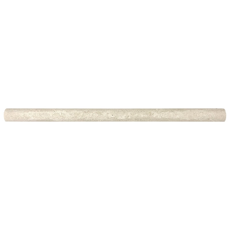 Ivory Travertine 0.75" x 12" Pencil Liner