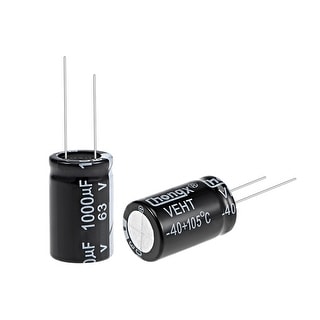 20 Condensatori Elettrolitici 63V 330uF 105°C 10x20mm - Ricambio Per Elettronica