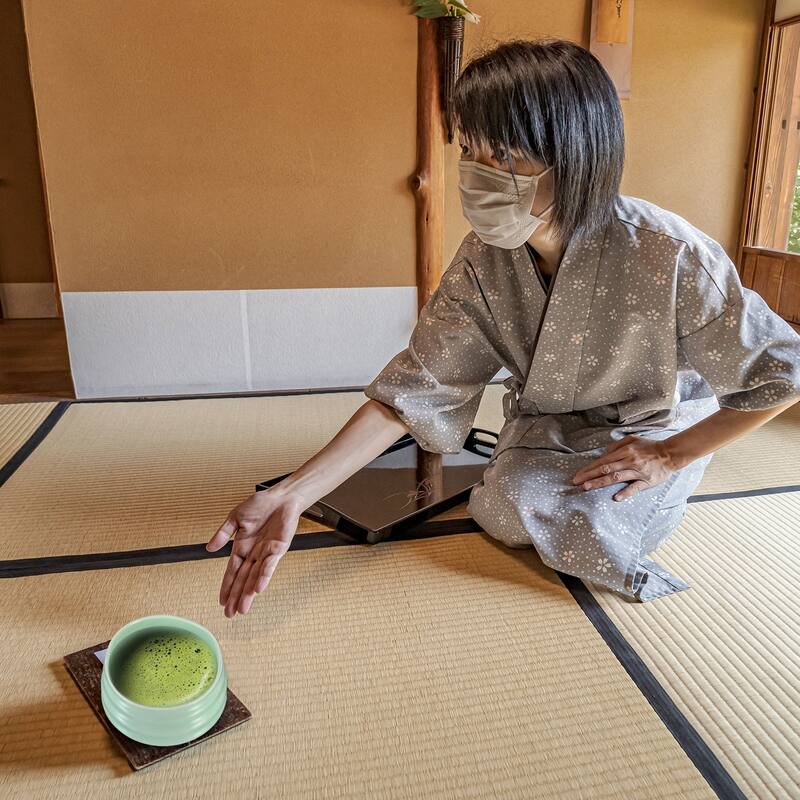 Japanese Chawan Matcha Handcrafted Green Tea Cup Ceramic