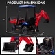preview thumbnail 4 of 13, 4 in 1 Ride on Tractor, Excavator & Bulldozer & Removable Tent