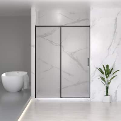 Semi-Frameless Sliding Shower Door