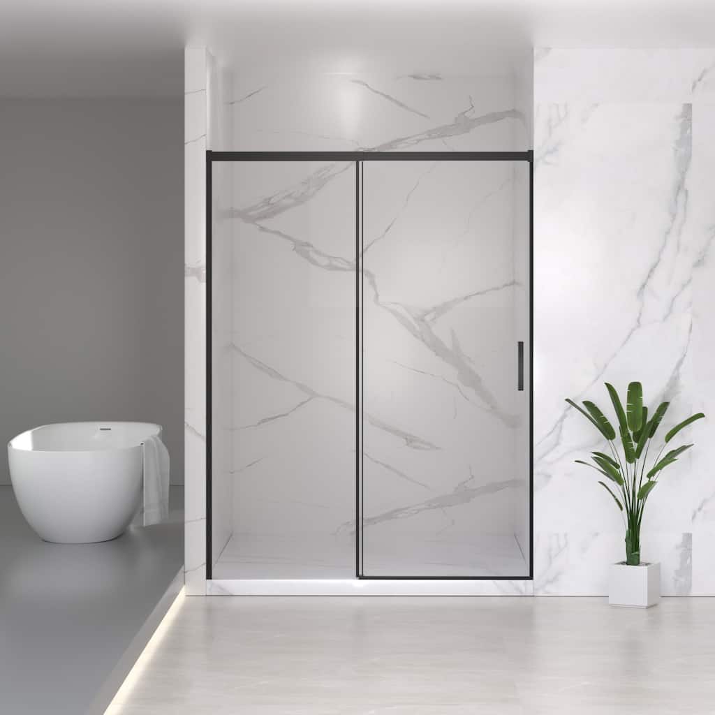 Semi-Frameless Sliding Shower Door