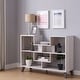 preview thumbnail 2 of 7, Austy Modern 47-inch 6-Shelf Console Table by Furniture of America White Oak