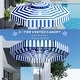 preview thumbnail 24 of 25, Outsunny 8.6FT Patio Umbrella, UPF 30+ Outdoor Market Umbrella, 2-Tier Vented Patio Table Umbrella with Crank 8 Ribs