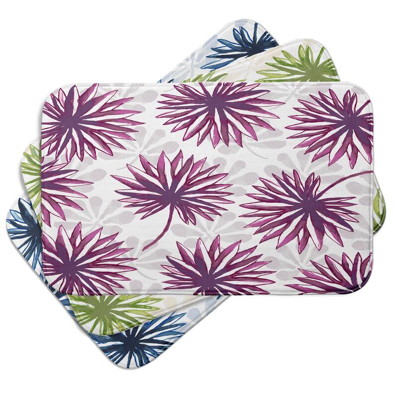 Spike and Stamp Bath Mat