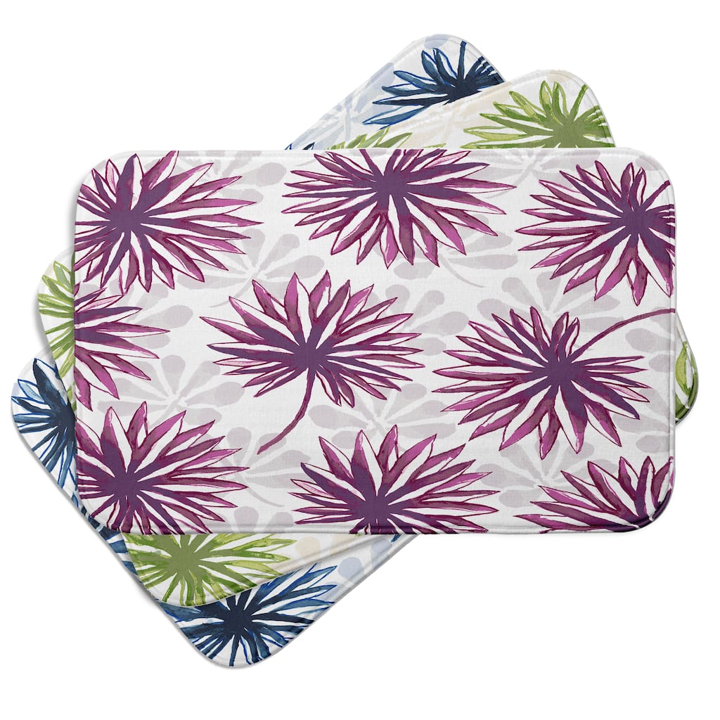Spike and Stamp Bath Mat