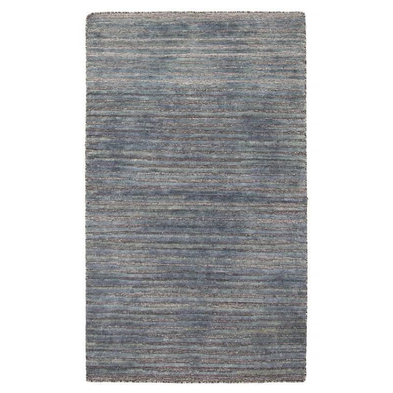 ECARPETGALLERY Hand-knotted Tangier Teal Wool Rug - 3'1 x 5'2 - Teal - 3'1 x 5'2