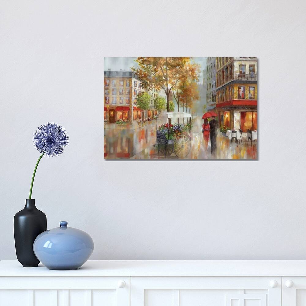 iCanvas "Romantic Promenade I" by Nan Canvas Print