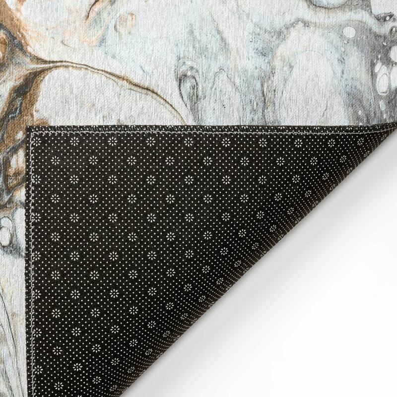 Indoor/ Outdoor Addison Karina Abstract Washable Area Rug