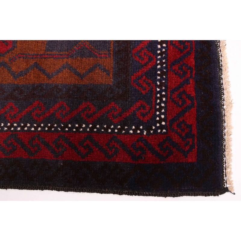 ECARPETGALLERY Hand-knotted Teimani Brown Wool Rug - 3'8 x 6'2