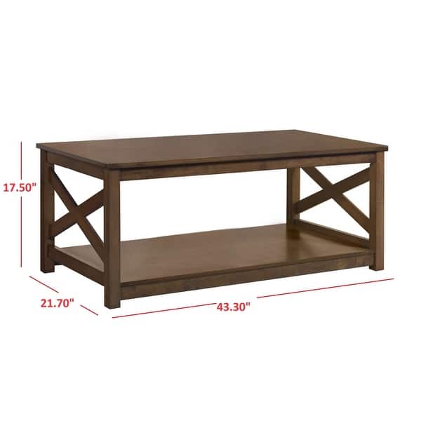 Clayfell Novato 3 pieces Coffee Table Set - Bed Bath & Beyond - 43047395