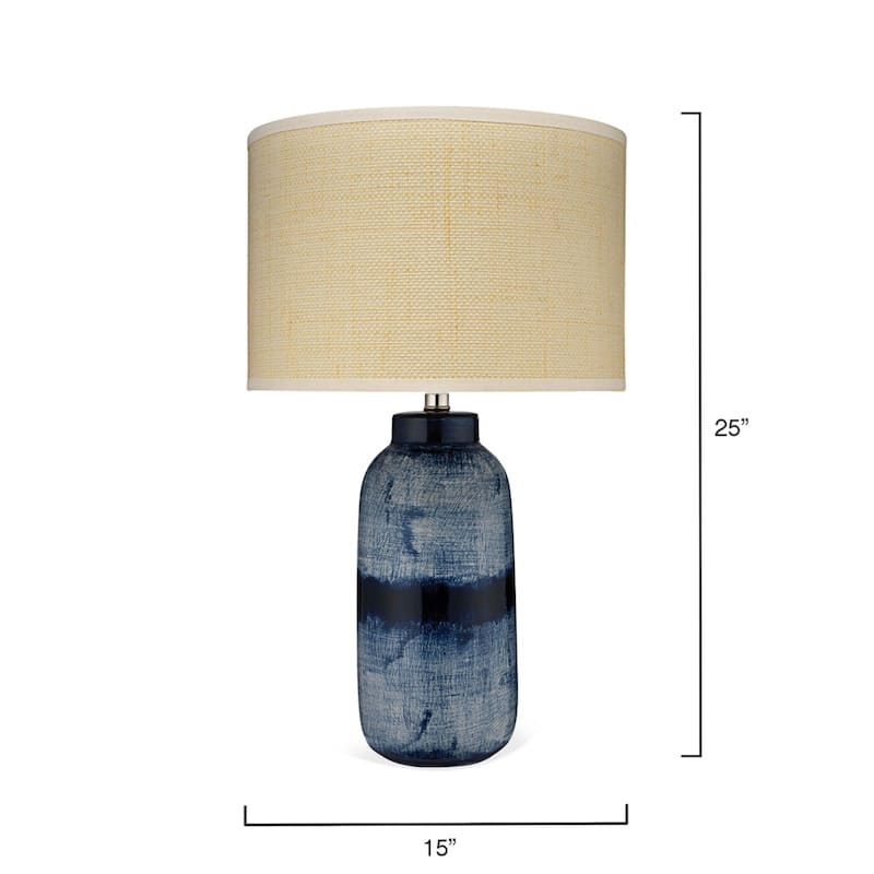 Jamie Young Batik Ceramic Table Lamp