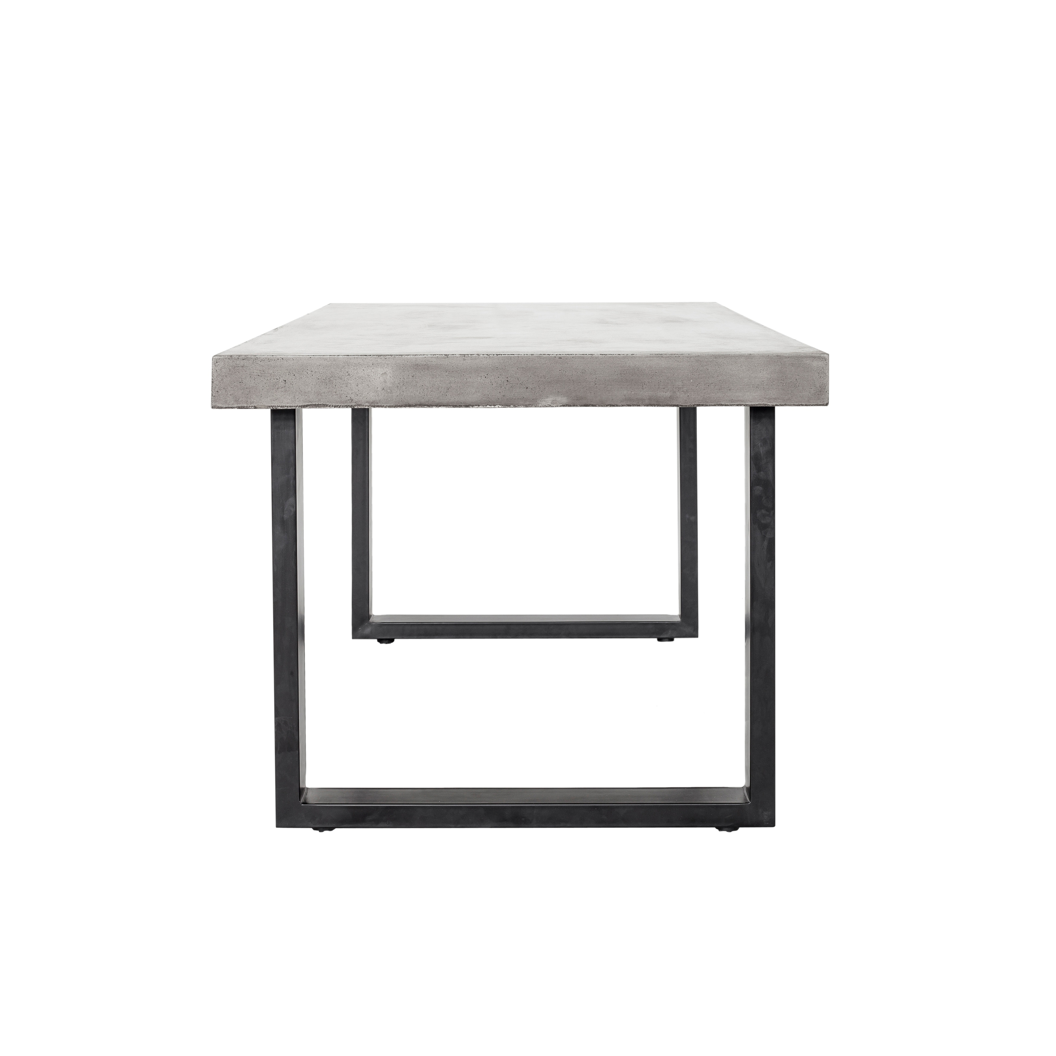 Aurelle home grey concrete cheap outdoor dining table