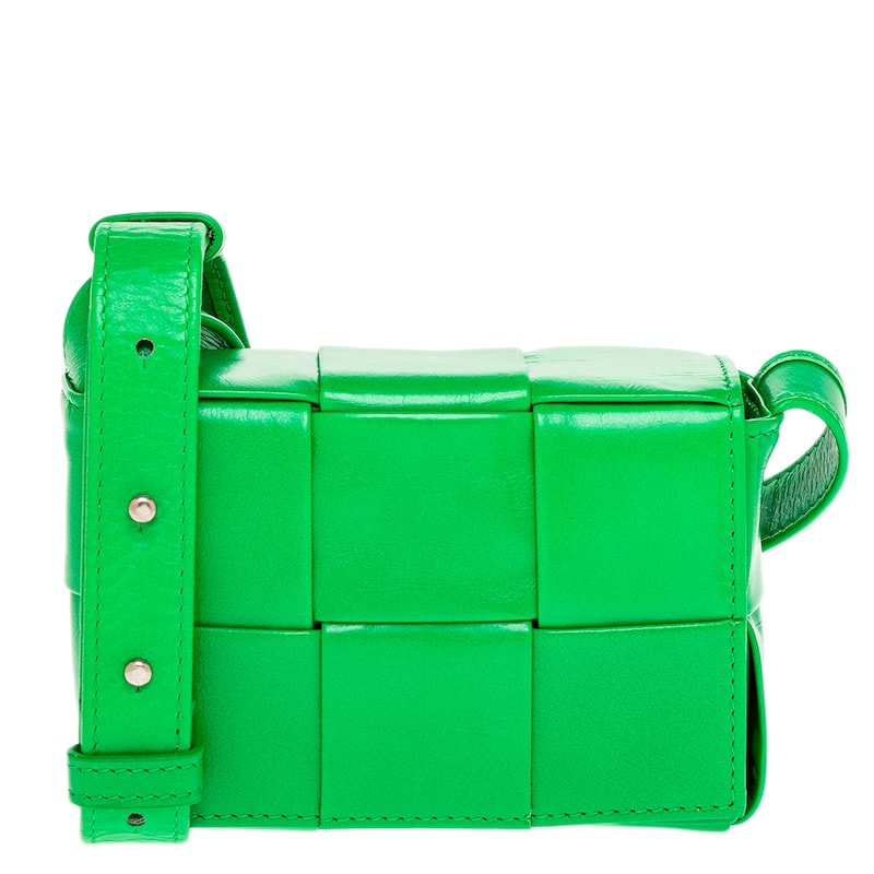 Bottega Veneta Mini Cassette Bag - Parakeet