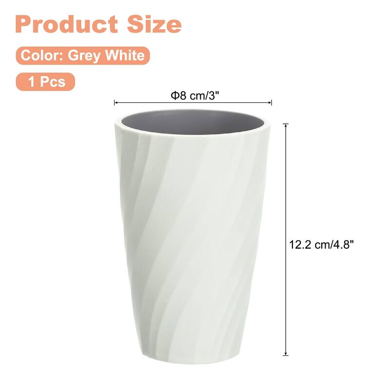 Toothbrush Cup Reusable Bathroom Tumbler Cup for Bathroom