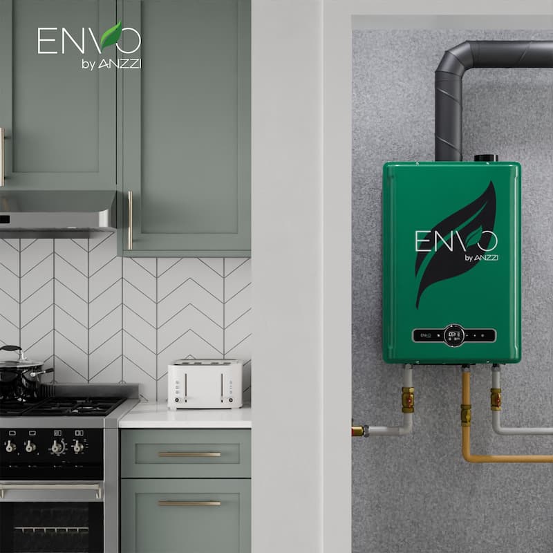 ENVO Liquid Propane Tankless Water Heater with Copper Heat Exchanger & Safety Features