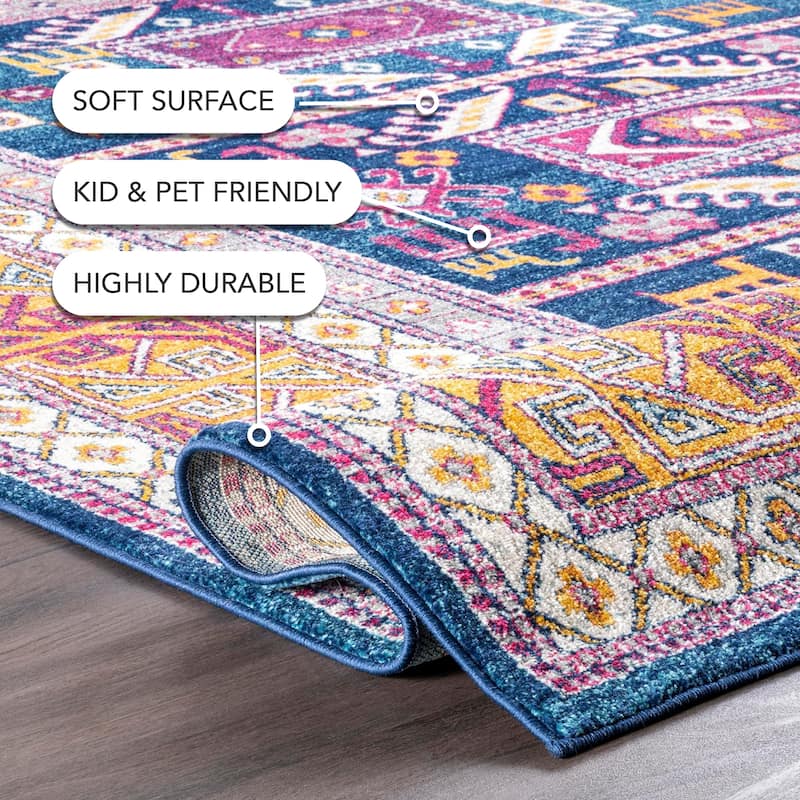 Nuloom Vintage Lorena Tribal Area Rug