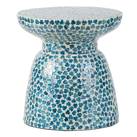 A&B Home 16-inch Mosaic Tile Chalice Stool
