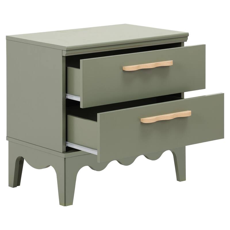 SAFAVIEH Home Lovette 2-Drawer Nightstand