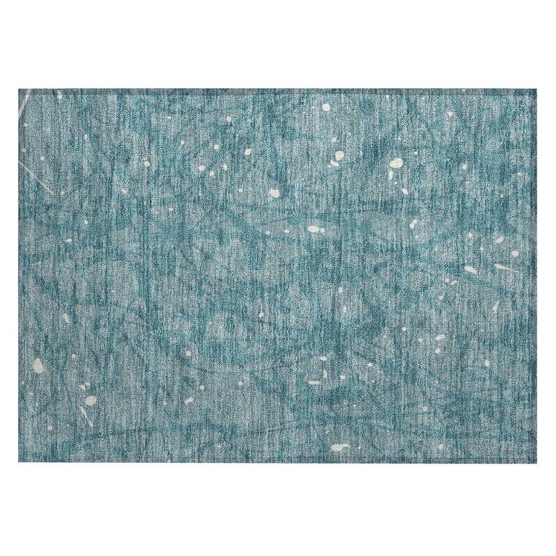 Machine Washable Indoor/ Outdoor Modern Campo Chantille Rug