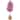 5' Artificial Bougainvillea Tree with Handmade Jute & Cotton Basket with Tassels