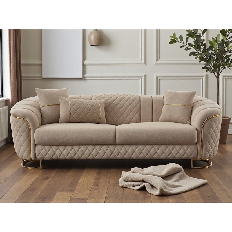 HALO 2 Pieces Living Room Sets 1 Sofa 1 Loveseat