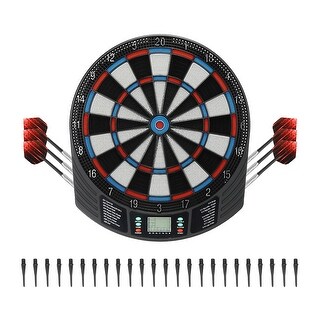 Electronic Soft Tip Dart Board Digital Dartboard 18 Games 159