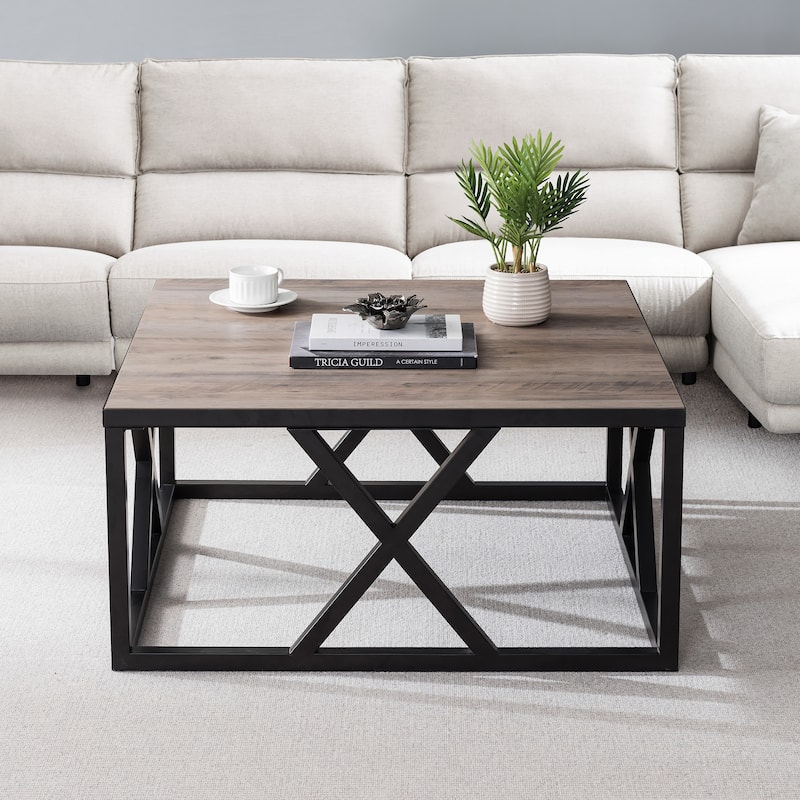 Carbon Loft Marius Blackened Bronze Coffee Table