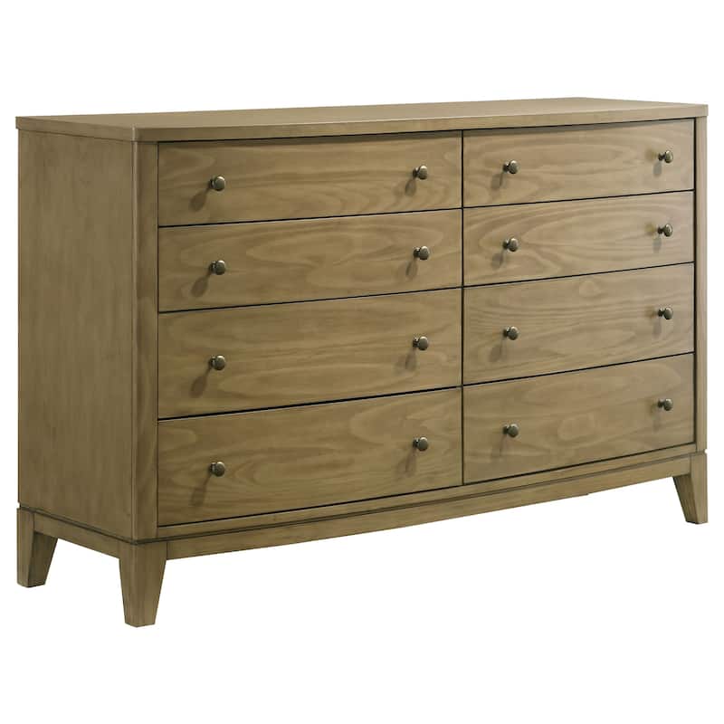 Menlo Natural Pine 8-drawer Dresser Cabinet