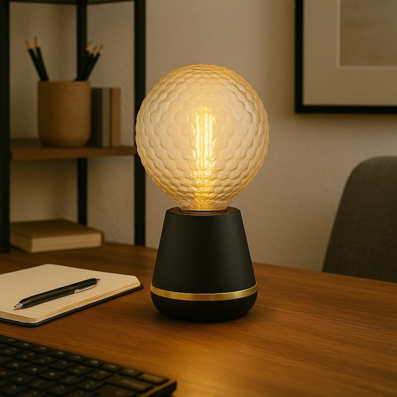 Festive Living LED G125 + T25 Bulb Indoor/Outdoor Covered Edison Bulbs, E26 Base - Large