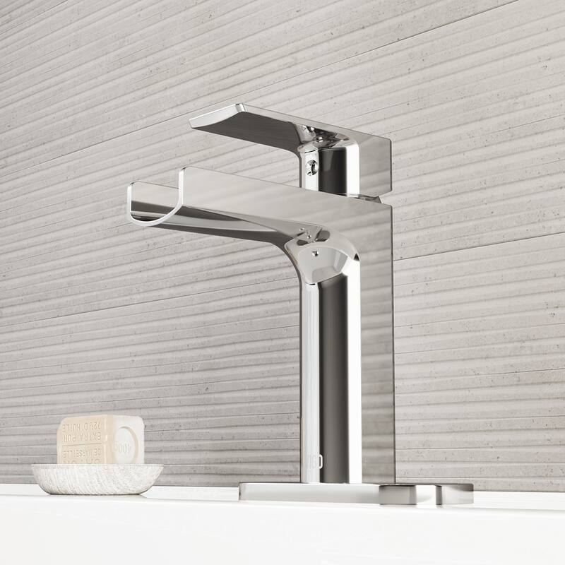 VIGO Ileana 7" H Single Handle Single Hole Bathroom Faucet