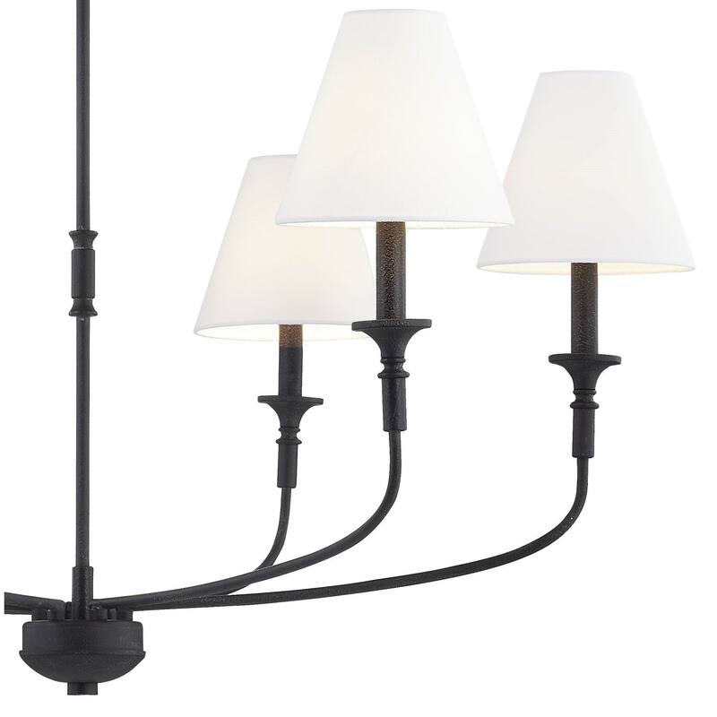 Barton 6-Light Chandelier, Black