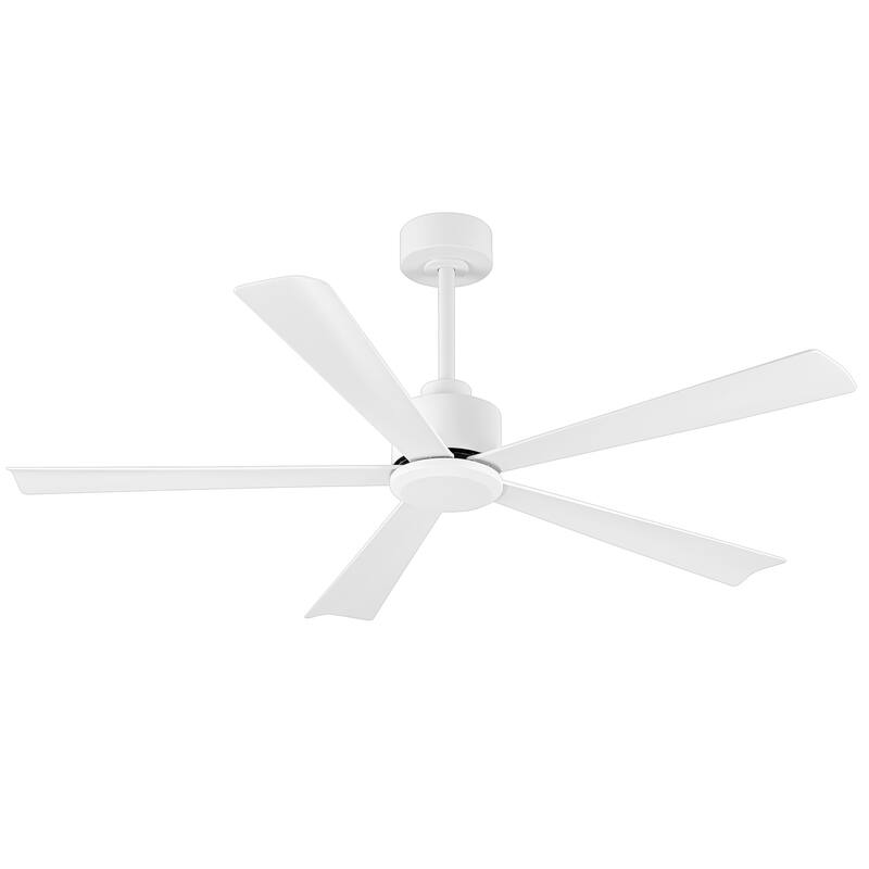 52-Inch 5-Blade Ceiling Fan with Remote without Light